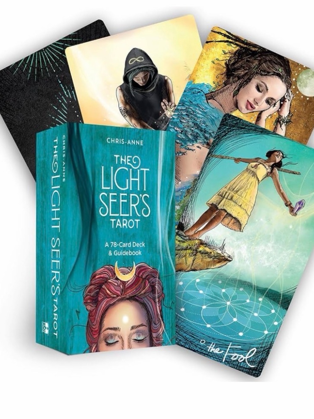 The Light Seer's Tarot Deck - Teal Tarot Card Set by
